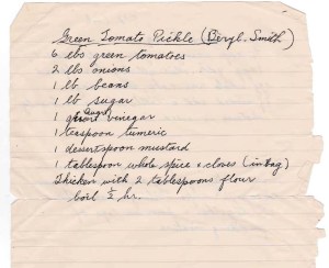Green Tomato Pickle cropped