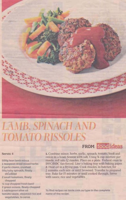 Lamb & Spinach Meatballs cropped