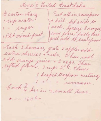 Mena's Boiled Fruit Cake cropped