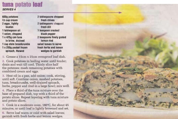 Tuna Potato Loaf