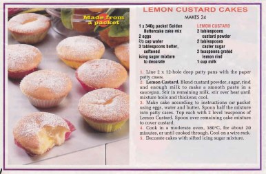 Lemon Custard Cakes