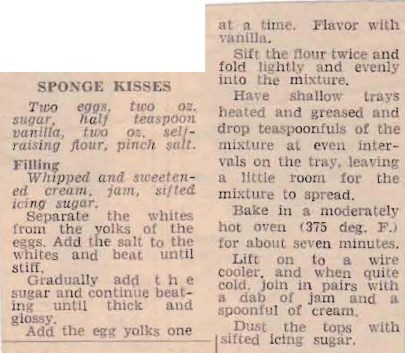 Sponge Kisses