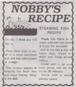 Nobby's Steamed Fish