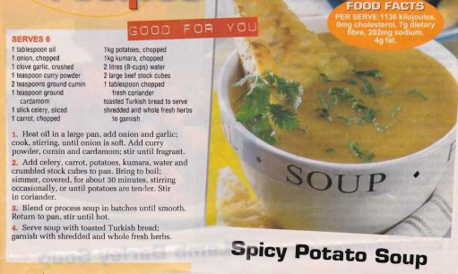Spicy Potato Soup