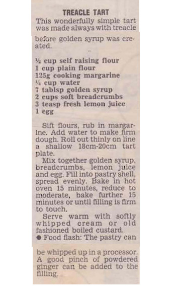 Treacle Tart