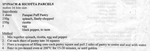 pampas-finger-food-spinach-ricotta-parcels