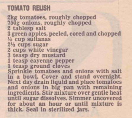 tomato-relish